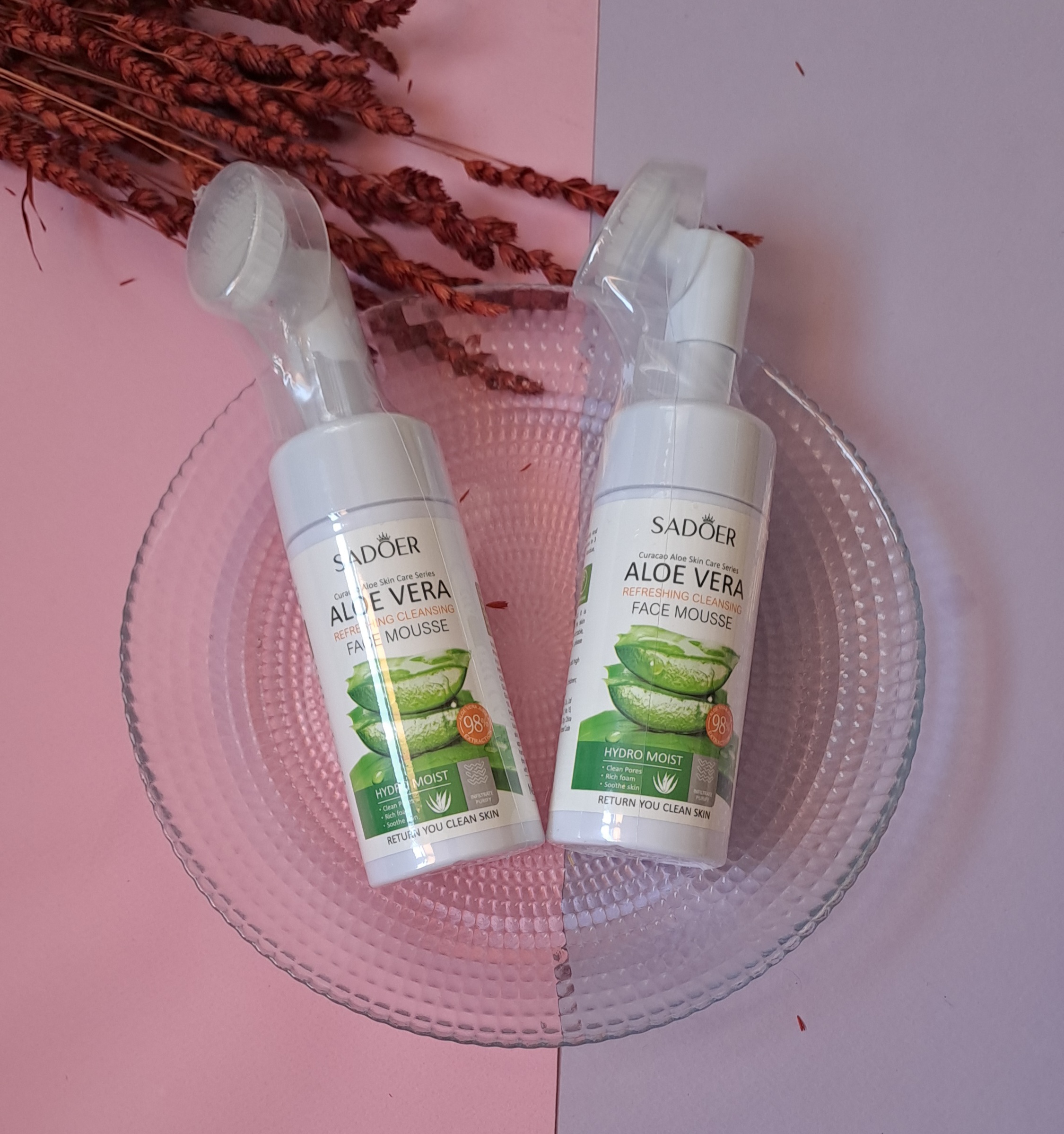 فوم شستشو براش دار آلوئه ورا